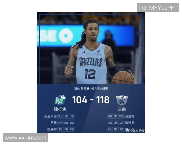 无莫熊展现强大韧性本赛季莫兰特缺席时灰熊战绩反超